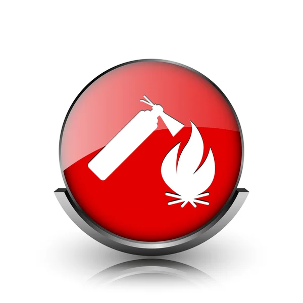 Fire icon — Stock Photo, Image