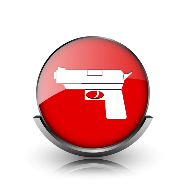 Gun icon — Stock Photo, Image