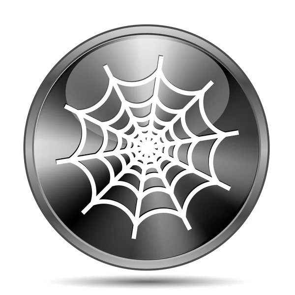 Spider web icon — Stockfoto