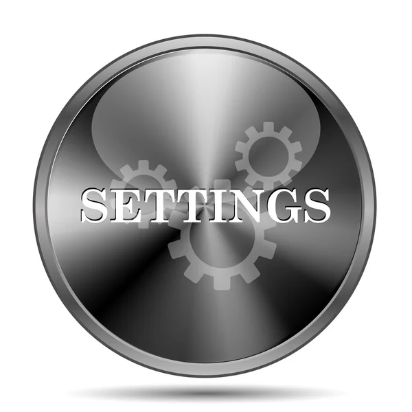 Settings icon — Stock Photo, Image