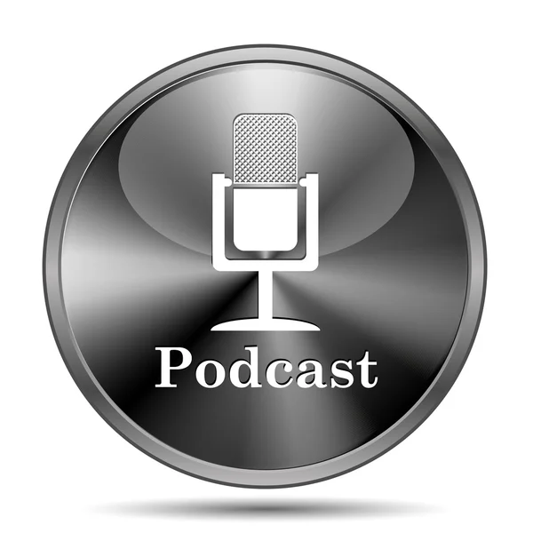 Podcast icon — Stock Photo, Image