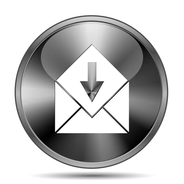 Receber ícone de e-mail — Fotografia de Stock