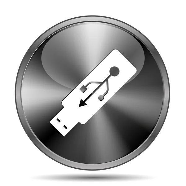 Значок USB Flash Drive — стоковое фото
