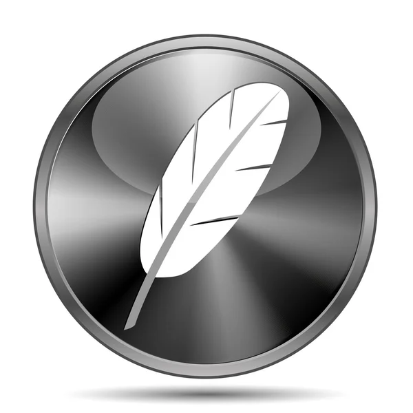 Feather icon — Stock Photo, Image