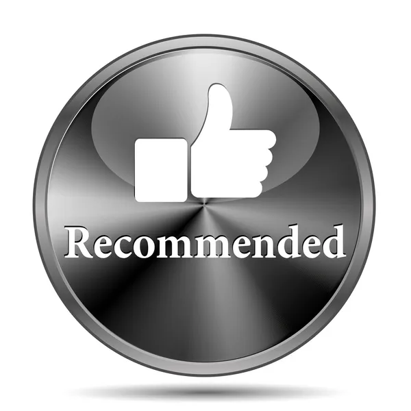 Recommended icon — Stock Photo, Image