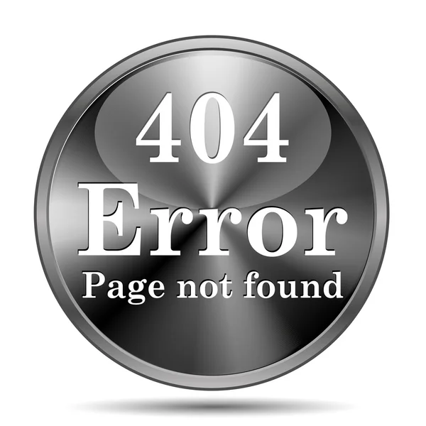 Ícone de erro 404 — Fotografia de Stock