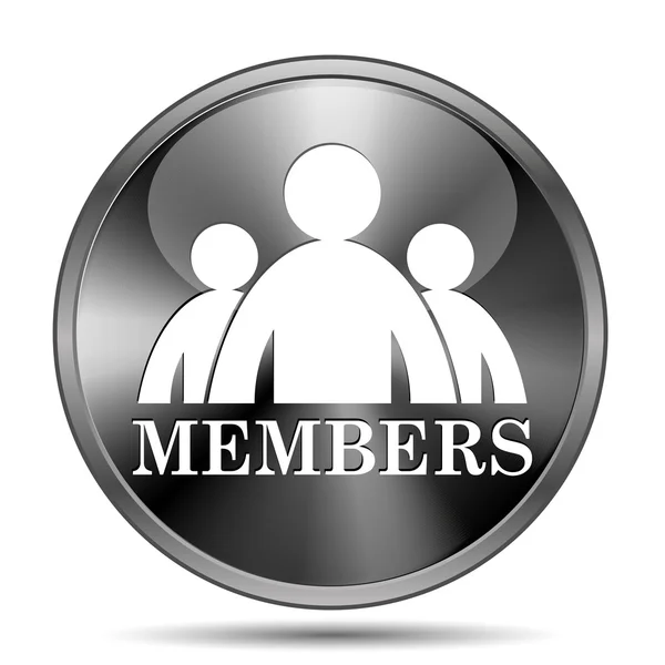 Members icon — Stock Photo, Image