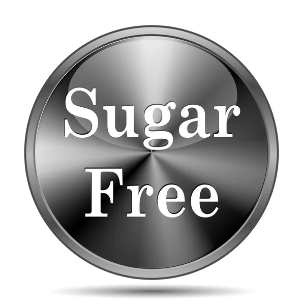 砂糖無料のアイコン — ストック写真