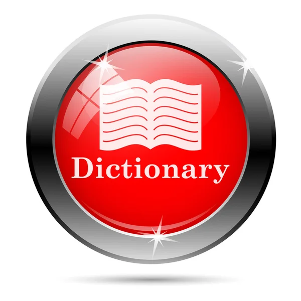 Dictionary icon — Stock Photo, Image