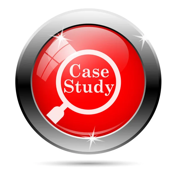 Case Study Icona — Foto Stock