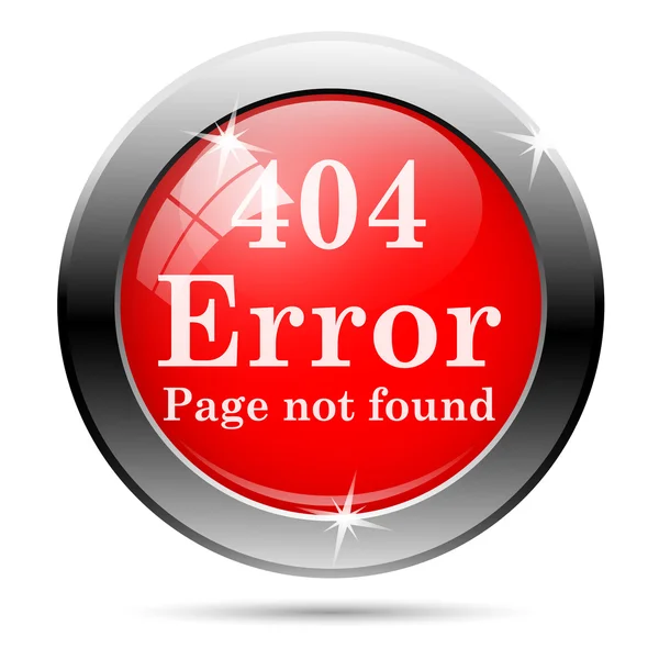 Icono de error 404 — Foto de Stock