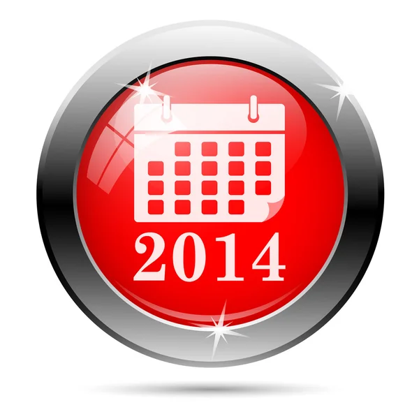 2014 icono del calendario — Foto de Stock