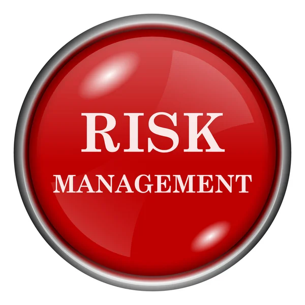 Ícone de gestão de risco — Fotografia de Stock