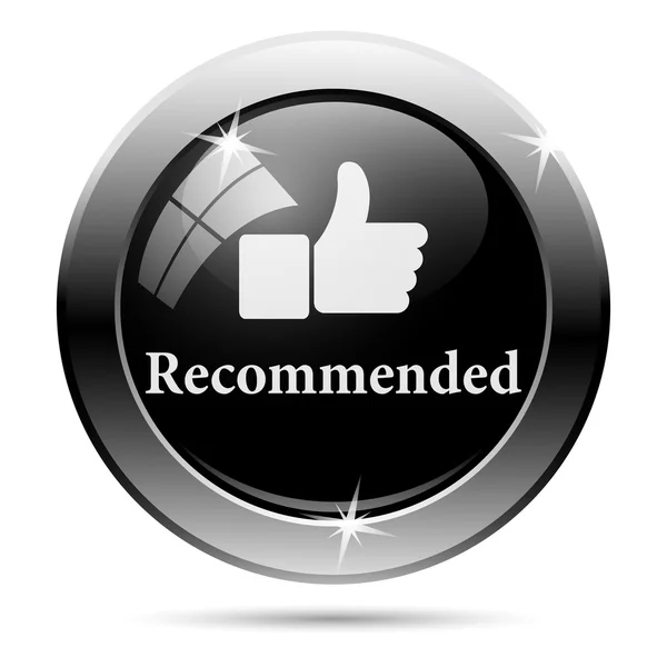 Recommended icon — Stock Photo, Image