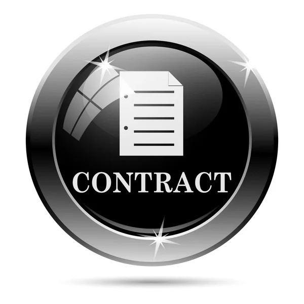 Contract pictogram — Stockfoto