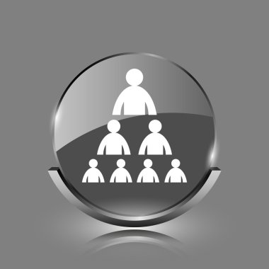 Kuruluş şeması kişi simgesi