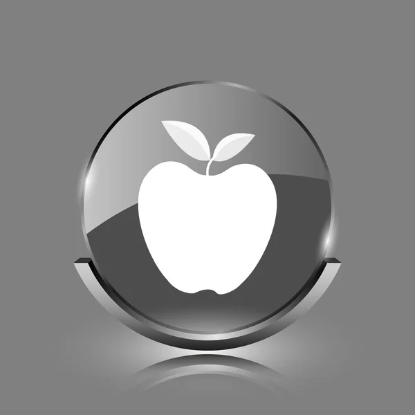 Значок яблока — стоковое фото