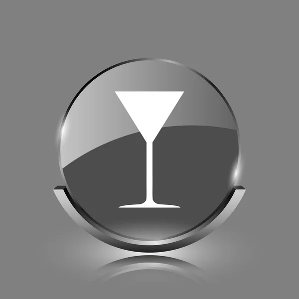 Icono de cristal de martini — Foto de Stock