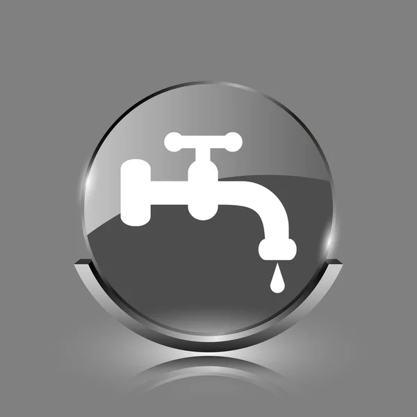 Pictogram waterkraan — Stockfoto