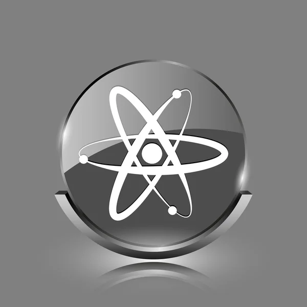 Atomen pictogram — Stockfoto