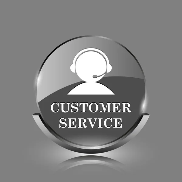 Icono de servicio al cliente — Foto de Stock