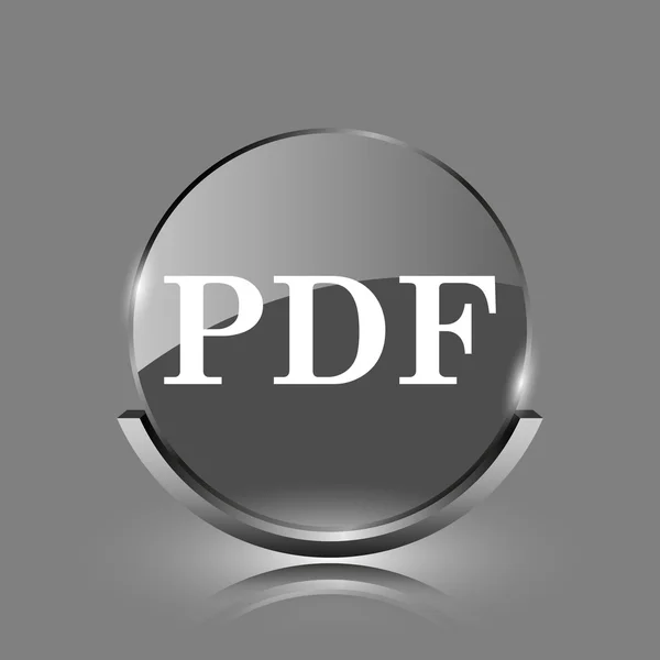 Ikona Pdf — Zdjęcie stockowe