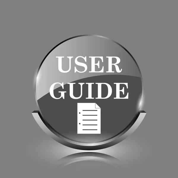 User guide icon — Stock Photo, Image