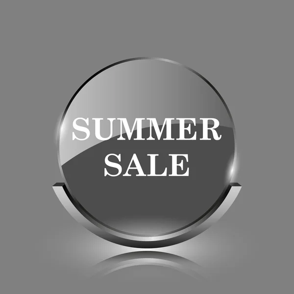 Ícone de venda de verão — Fotografia de Stock