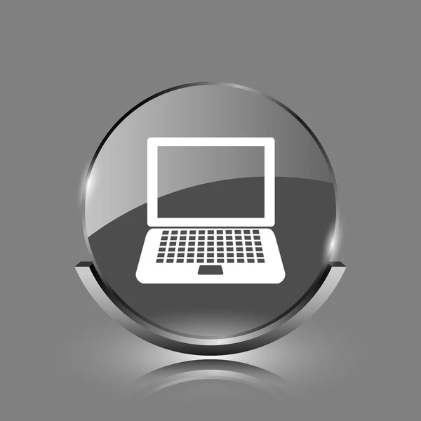 Laptop icon — Stock Photo, Image