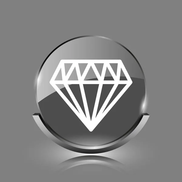 Ikona diamentów — Zdjęcie stockowe