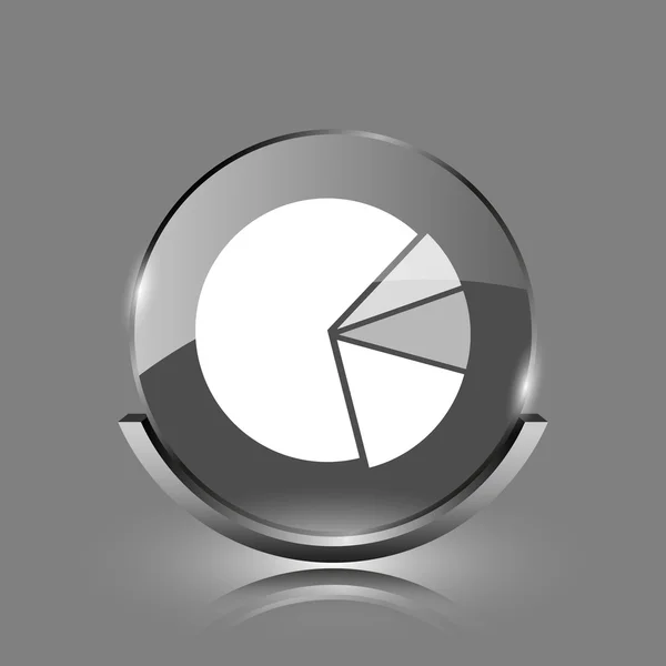 Chart pie icon — Stock Photo, Image