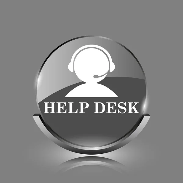 Ikona Helpdesk — Zdjęcie stockowe