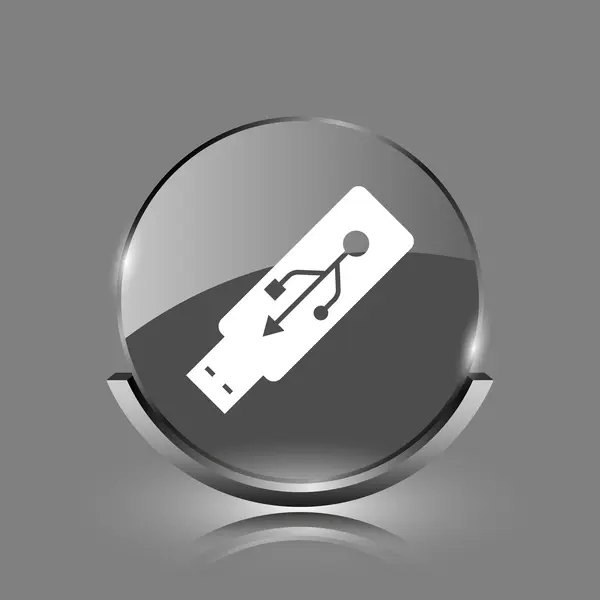 USBフラッシュドライブのアイコン — ストック写真
