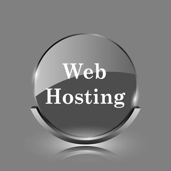 Web hosting εικονίδιο — Φωτογραφία Αρχείου
