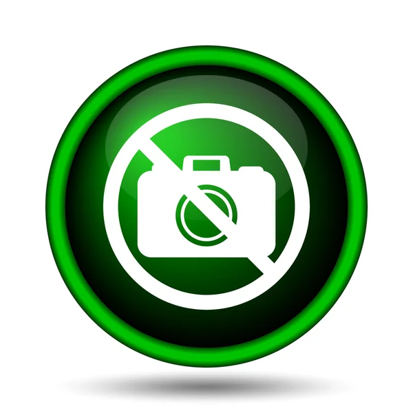 Forbidden camera icon — Stock Photo, Image