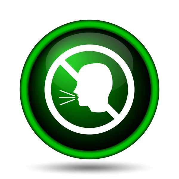 No talking icon — Stock Photo, Image