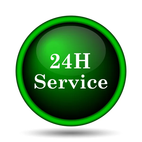 Ikona služby 24h — Stock fotografie