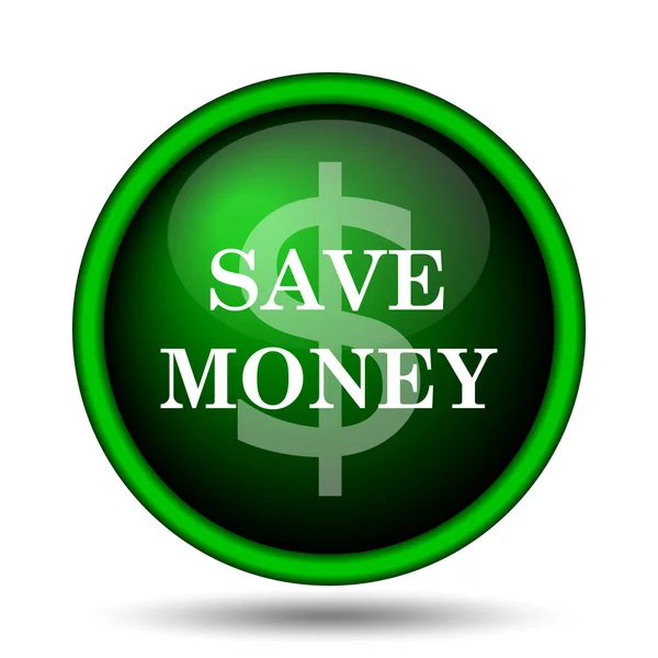 Économiser de l'argent icône — Photo