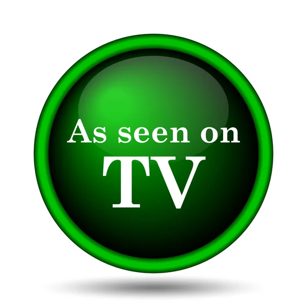 As seen on TV icon — Stock Photo, Image