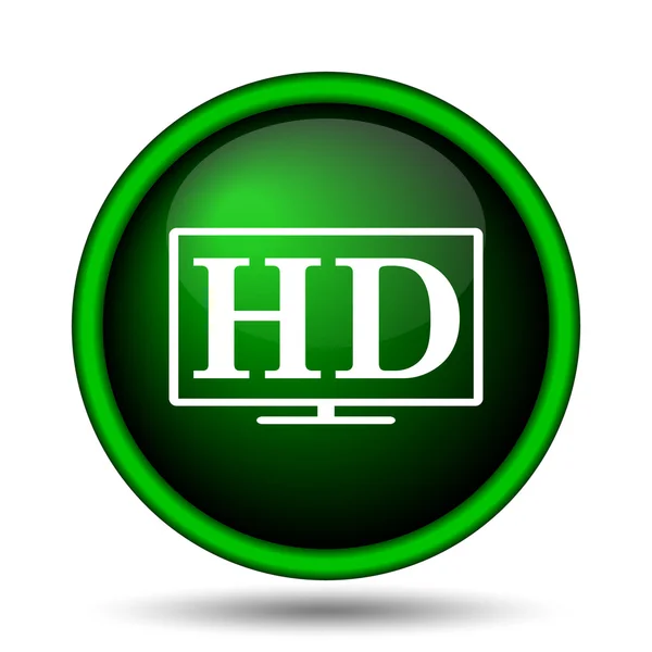 Hd tv pictogram — Stockfoto