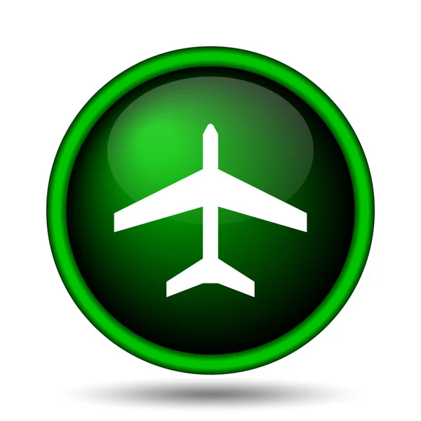 Flugzeug-Ikone — Stockfoto