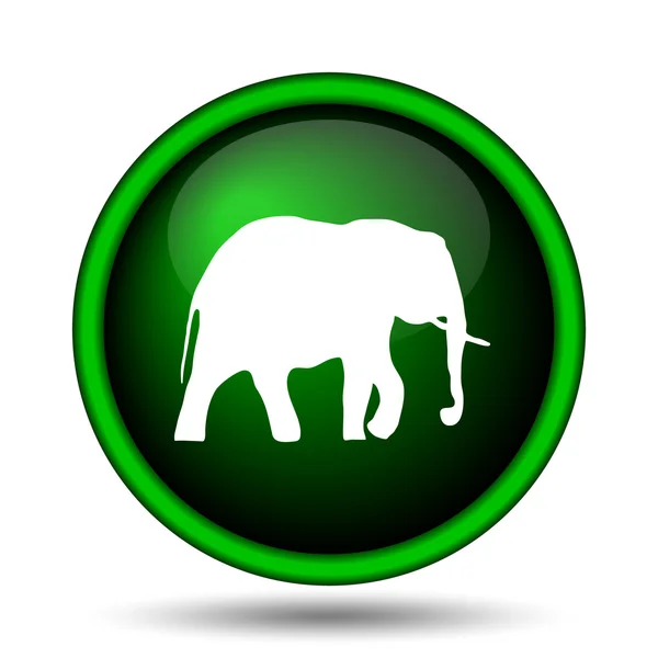 象のアイコン — ストック写真