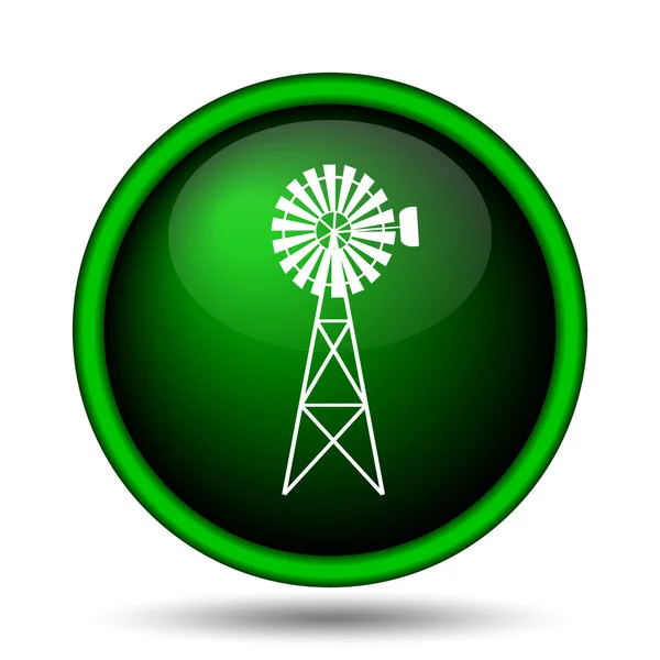 Klassieke windmolen pictogram — Stockfoto