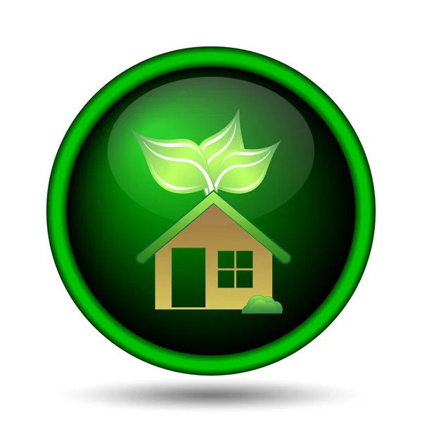 Eco icono de casa — Foto de Stock