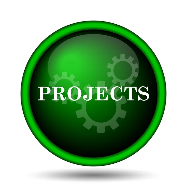 Projecten pictogram — Stockfoto