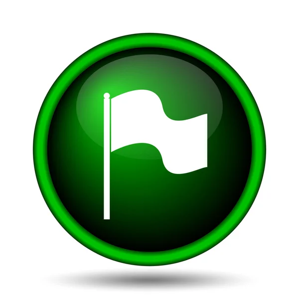 Flaga ikona — Zdjęcie stockowe