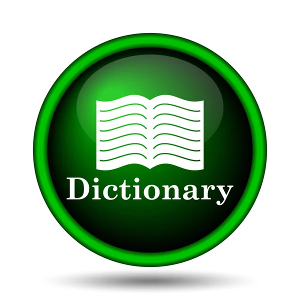 Dictionary icon — Stock Photo, Image