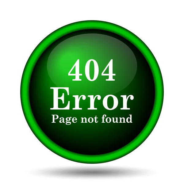 Icono de error 404 — Foto de Stock