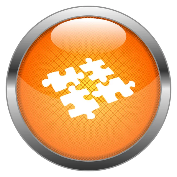 Puzzle Bouton vectoriel — Image vectorielle