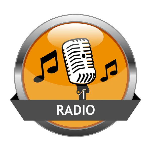 vektör düğme radyo